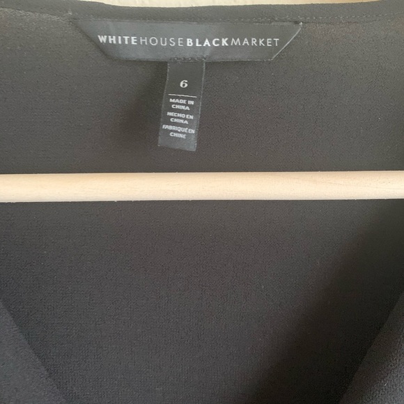 White House Black Market bell sleeve blouse size 6 - Picture 7 of 8